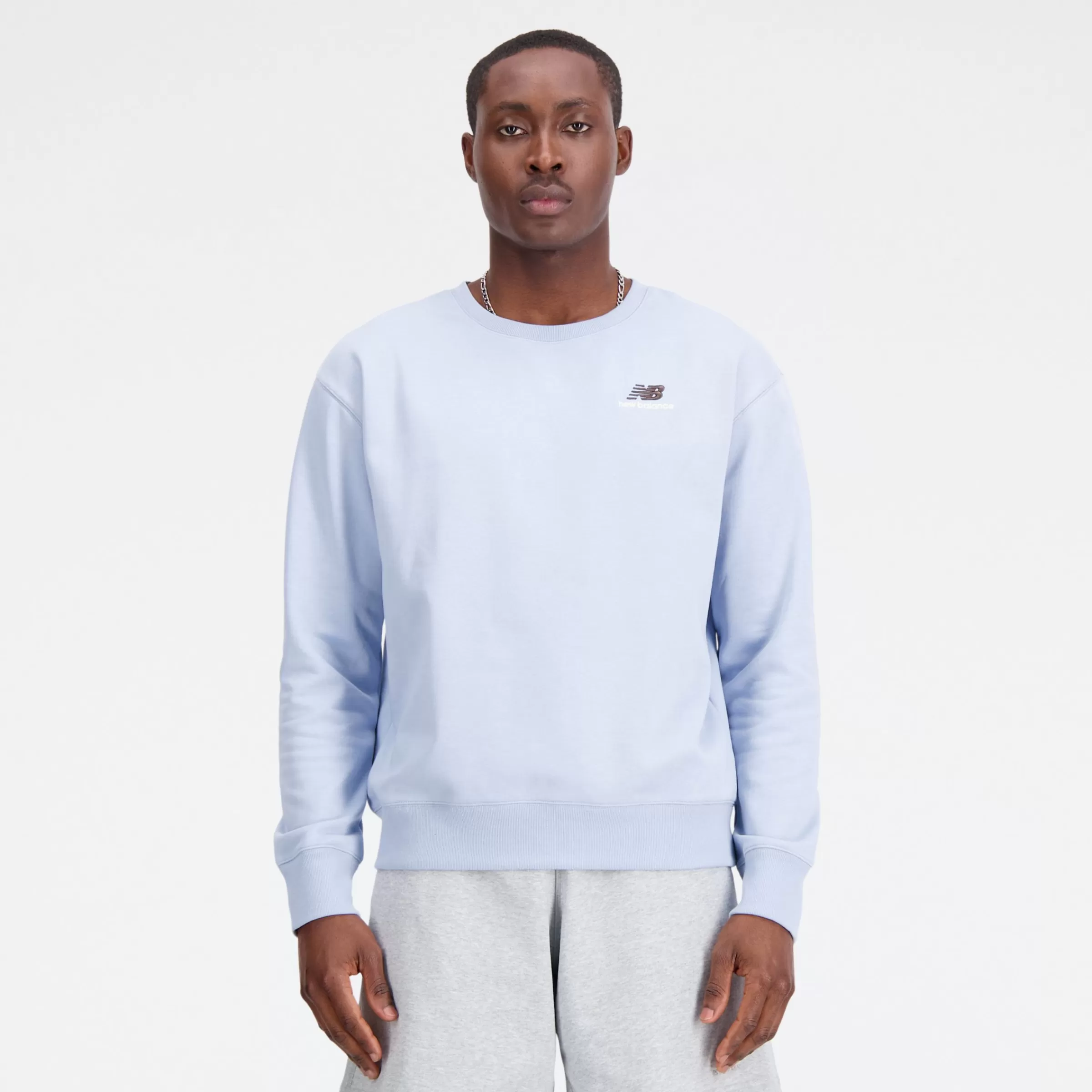 MEN New Balance Hoodies & Sweatshirts | Gender NeutralUni-ssentials French Terry Crewneck Sweatshirt