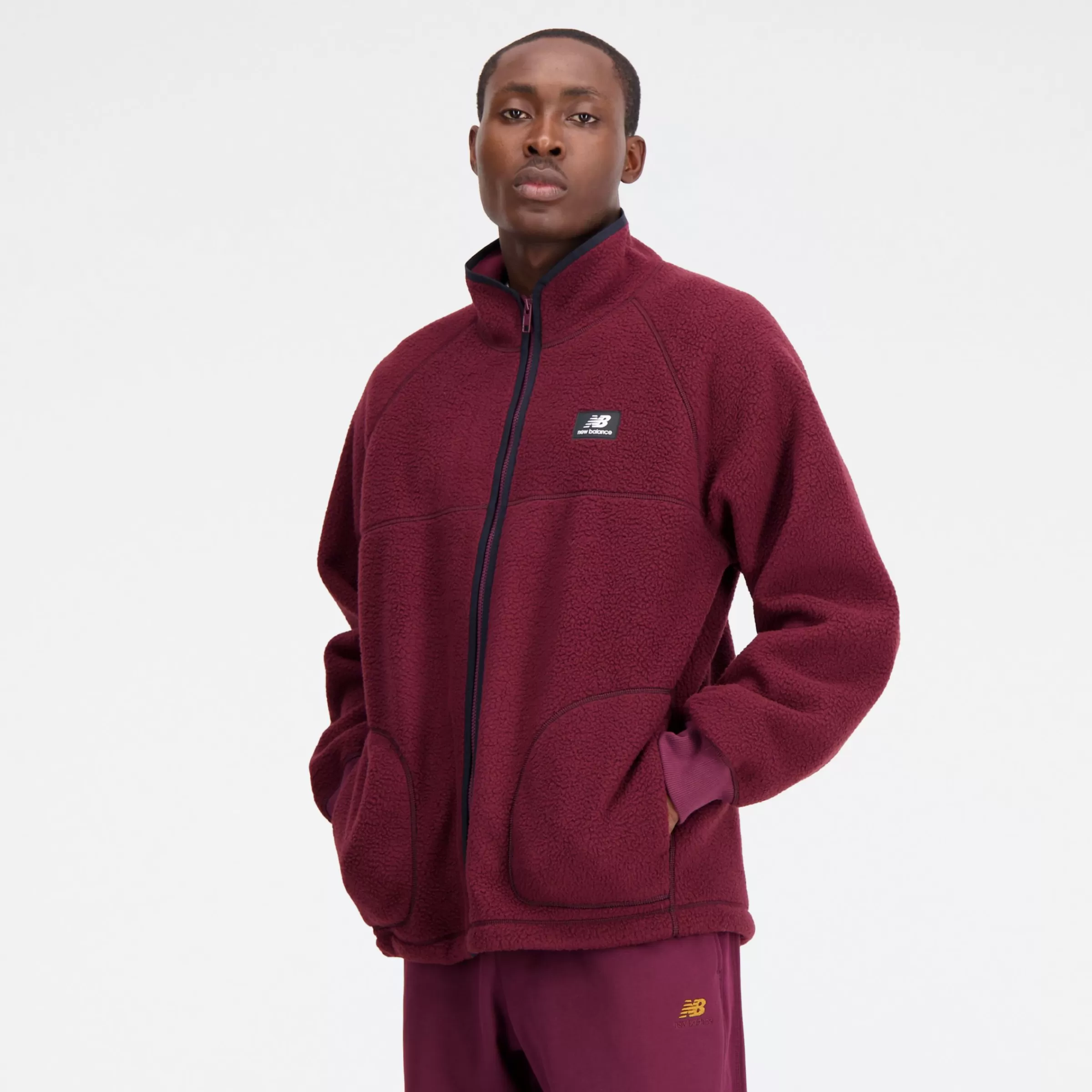 MEN New Balance Clothing | Men'sAthletics Polar Fleece Full Zip