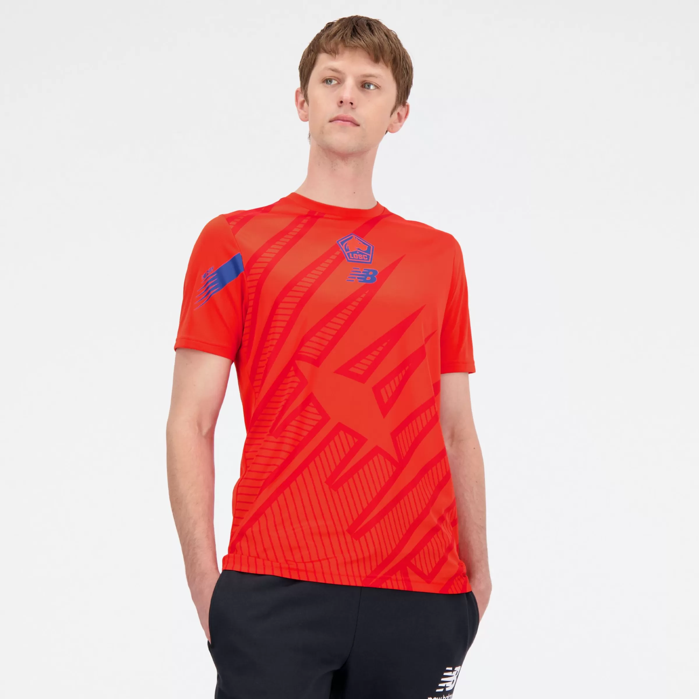 MEN New Balance Clothing | Men'sLille LOSC Lightweight T-Shirt