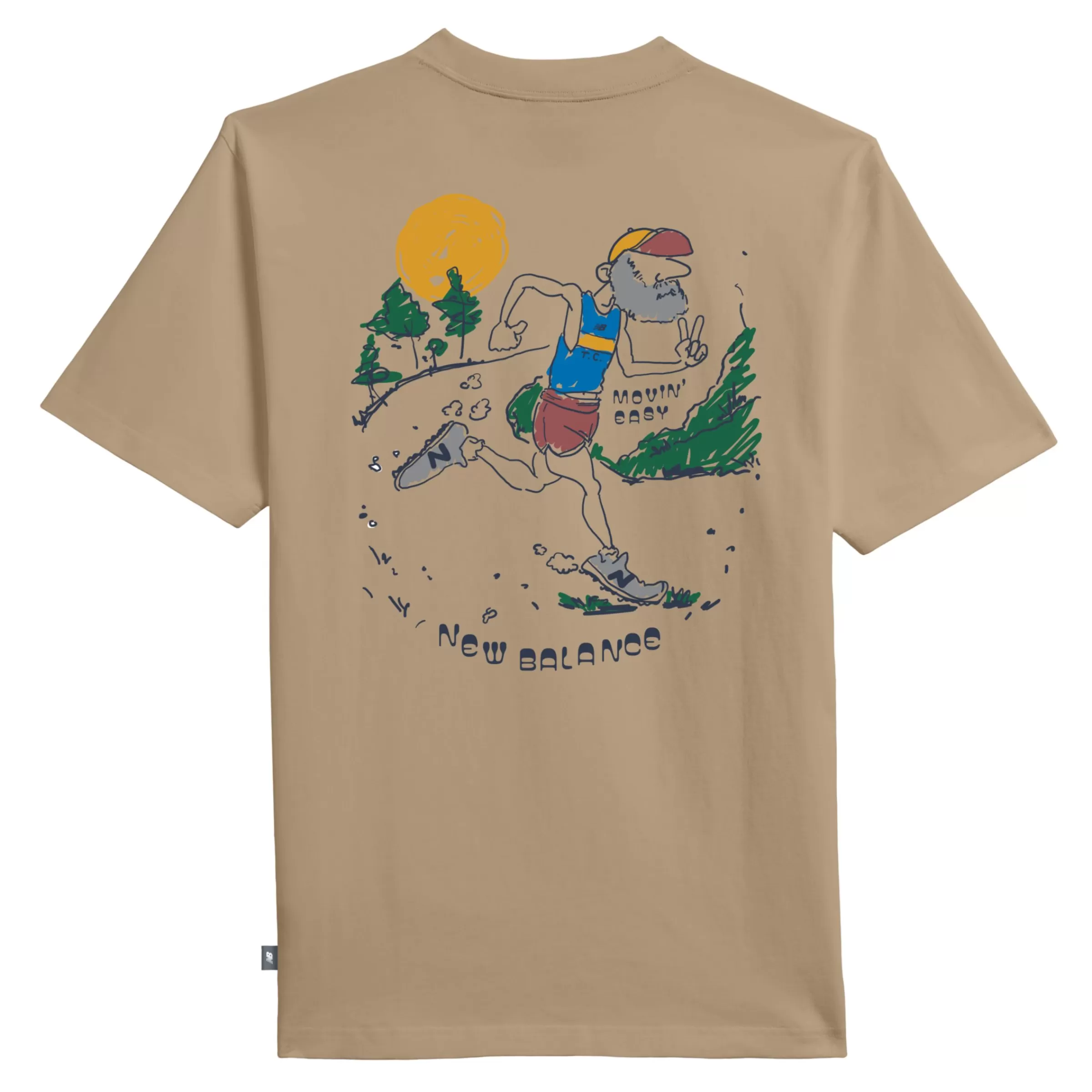 MEN New Balance Shirts | Men'sMovin Easy Cartoon T-Shirt