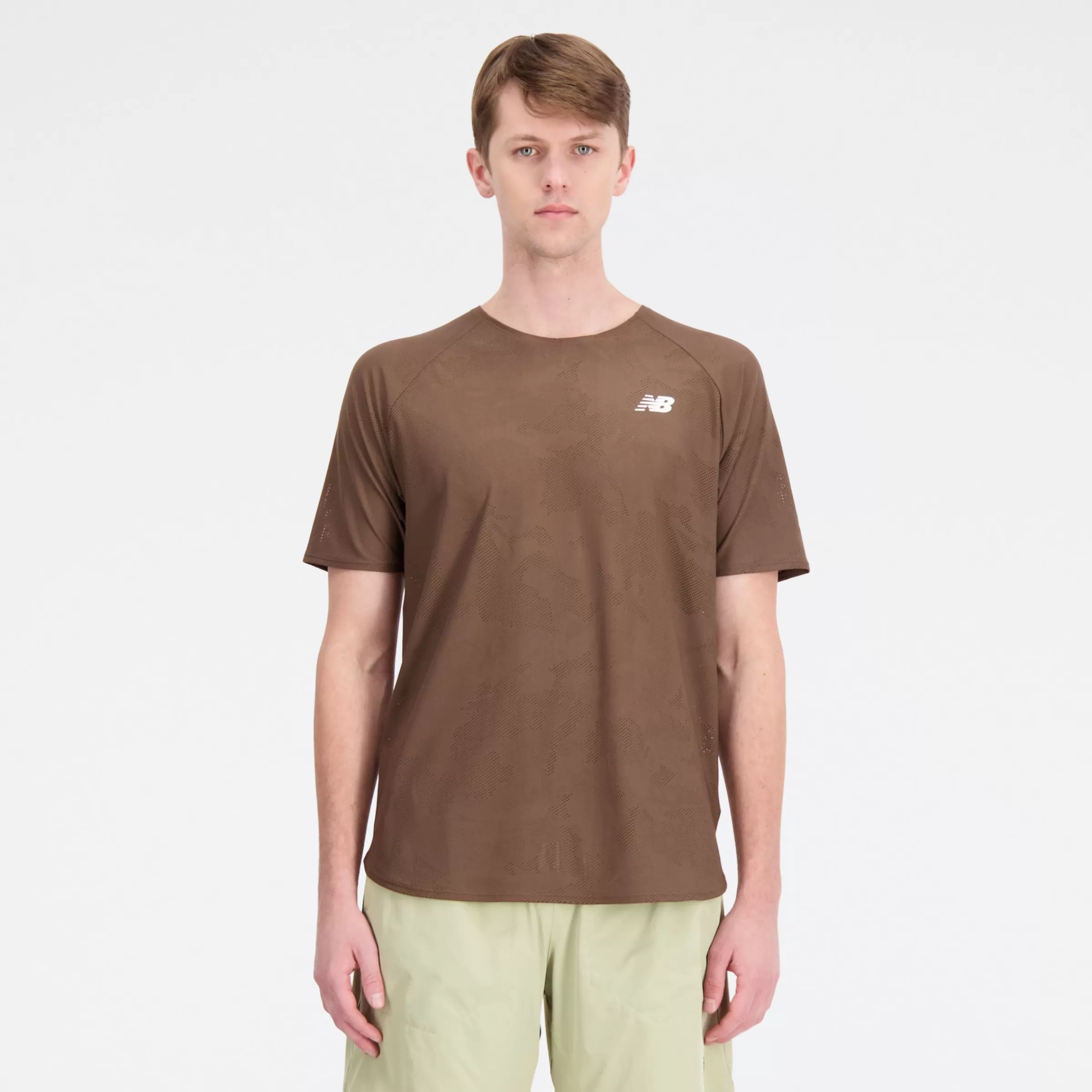 MEN New Balance Clothing | Men'sQ Speed Jacquard Short Sleeve