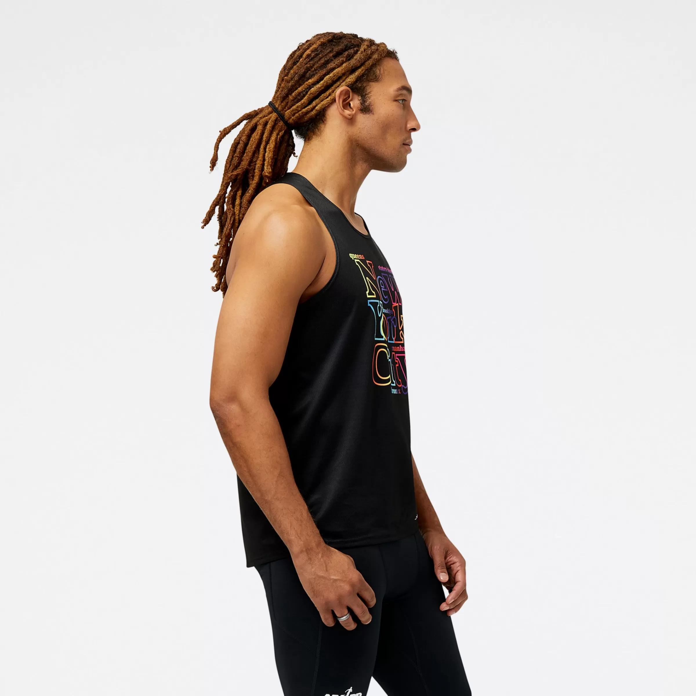 MEN New Balance Shirts | Men'sRun For Life Borough Singlet