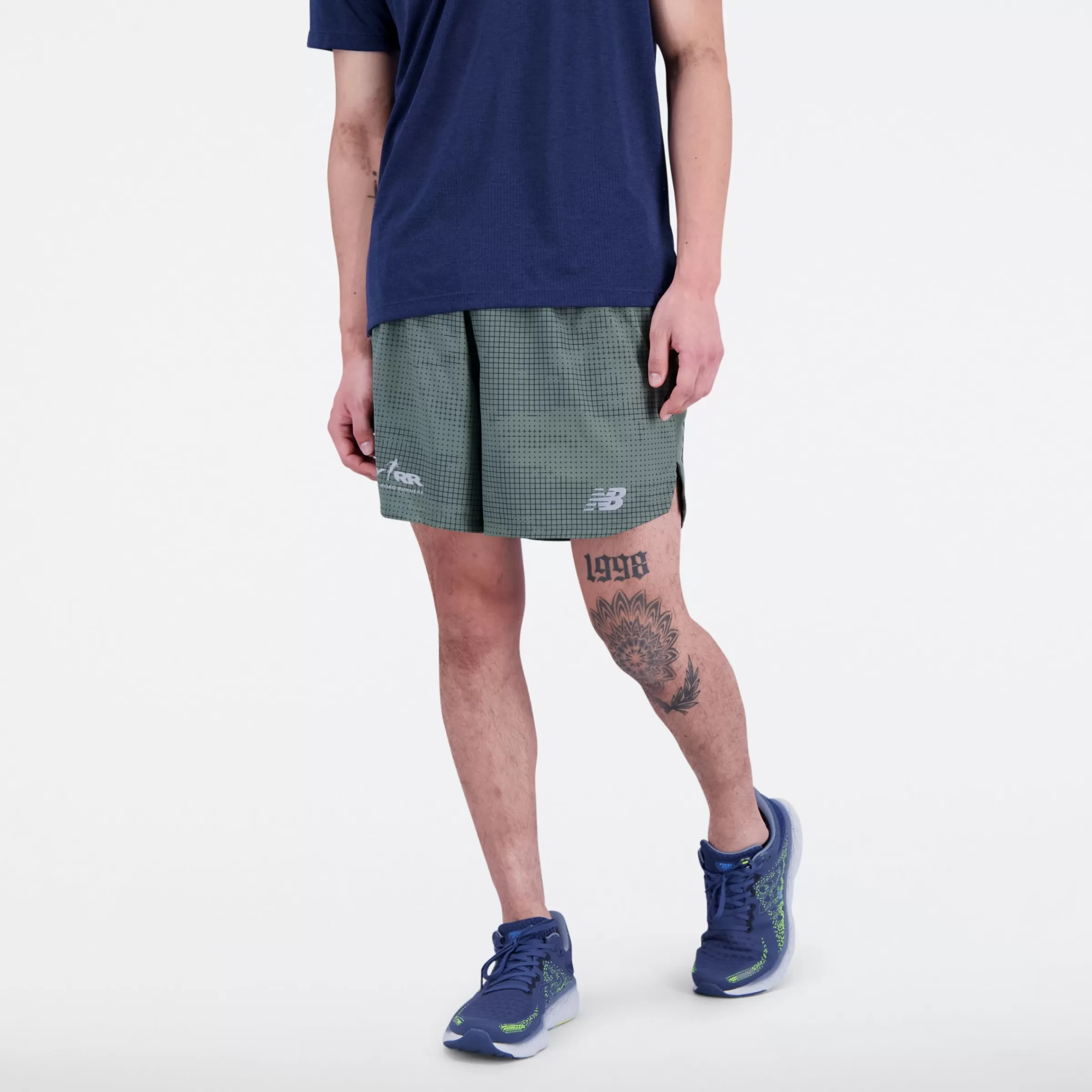 MEN New Balance Shorts | Men'sRun For Life Printed Impact Run 5 Inch Short