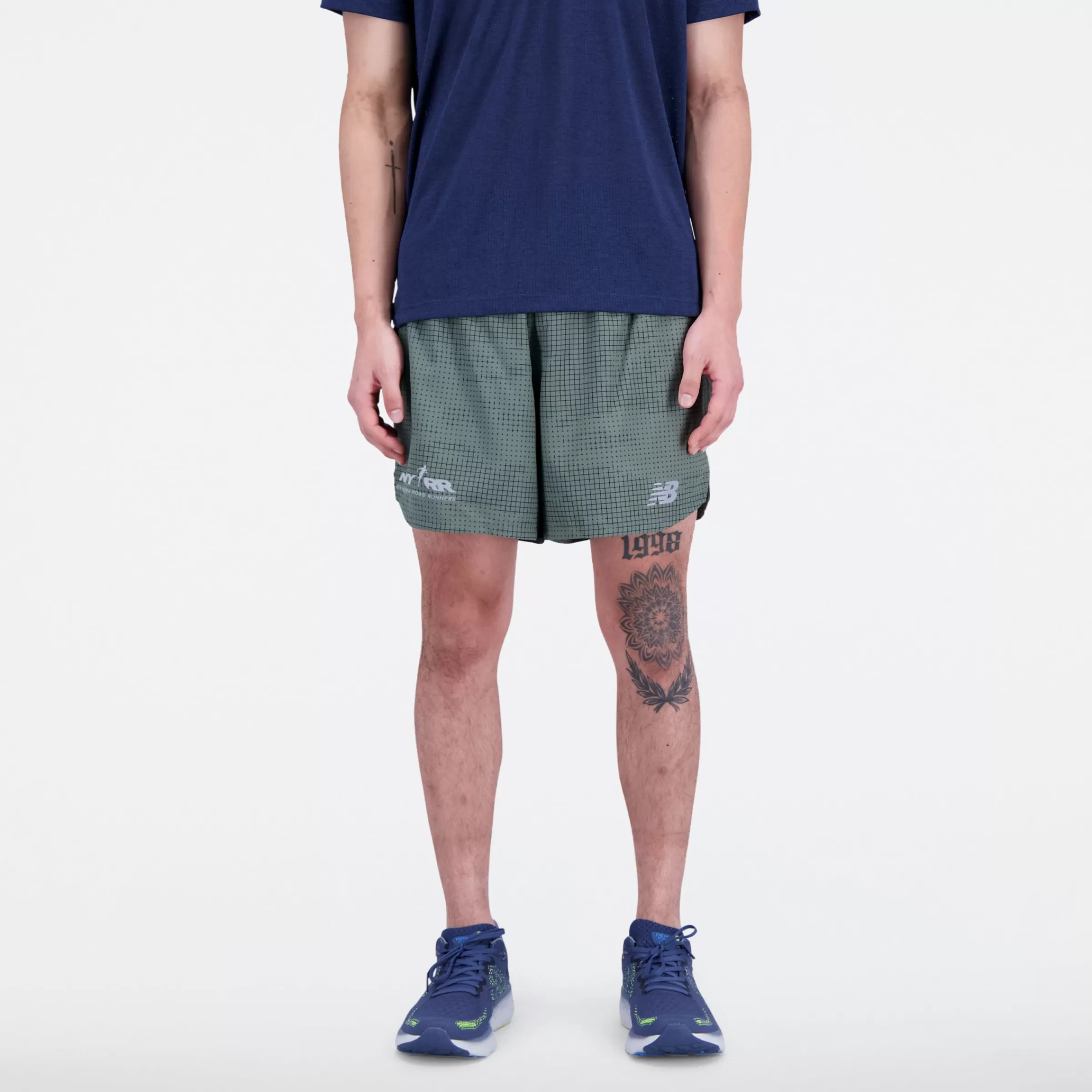 MEN New Balance Shorts | Men'sRun For Life Printed Impact Run 5 Inch Short