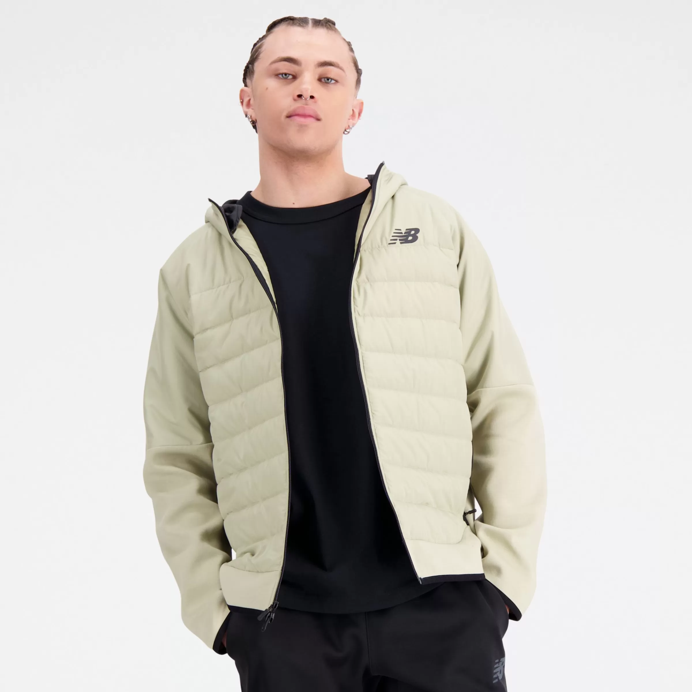 MEN New Balance Jackets & Vests | Men'sR.W. Tech Fleece Hybrid Jacket