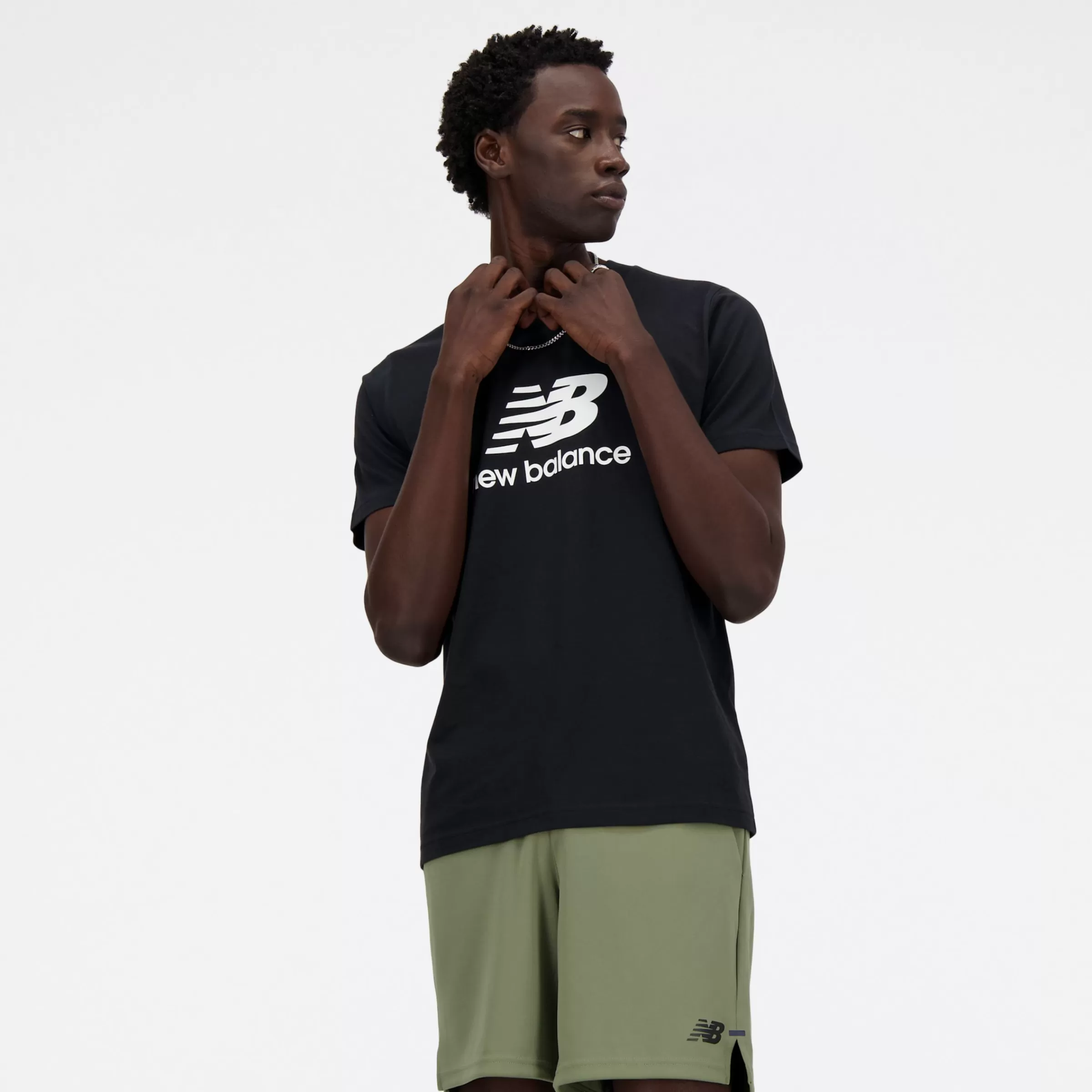 MEN New Balance | Men'sSport Essentials Logo T-Shirt