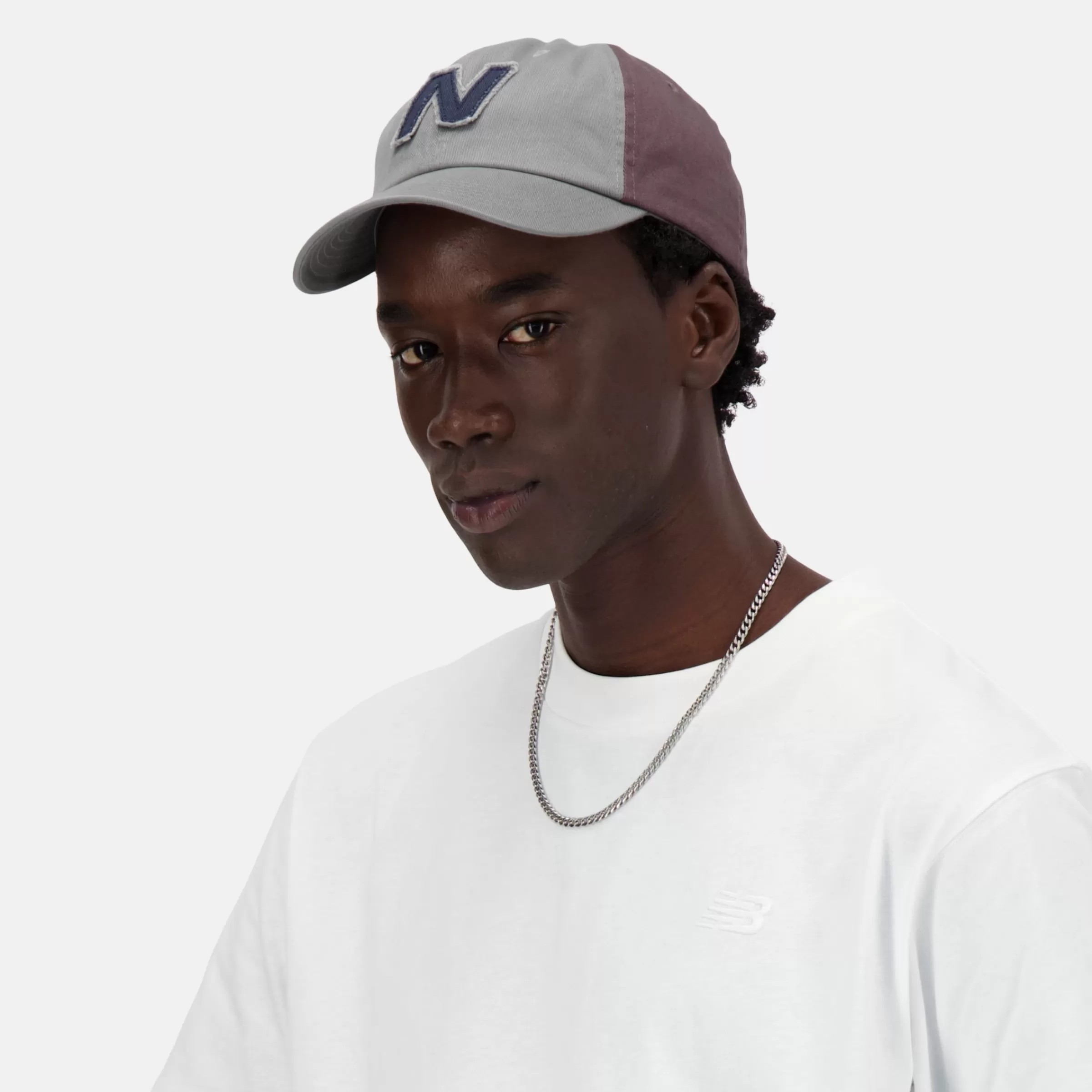 MEN New Balance Accessories and Gear | Unisex6 Panel Color Block N Hat