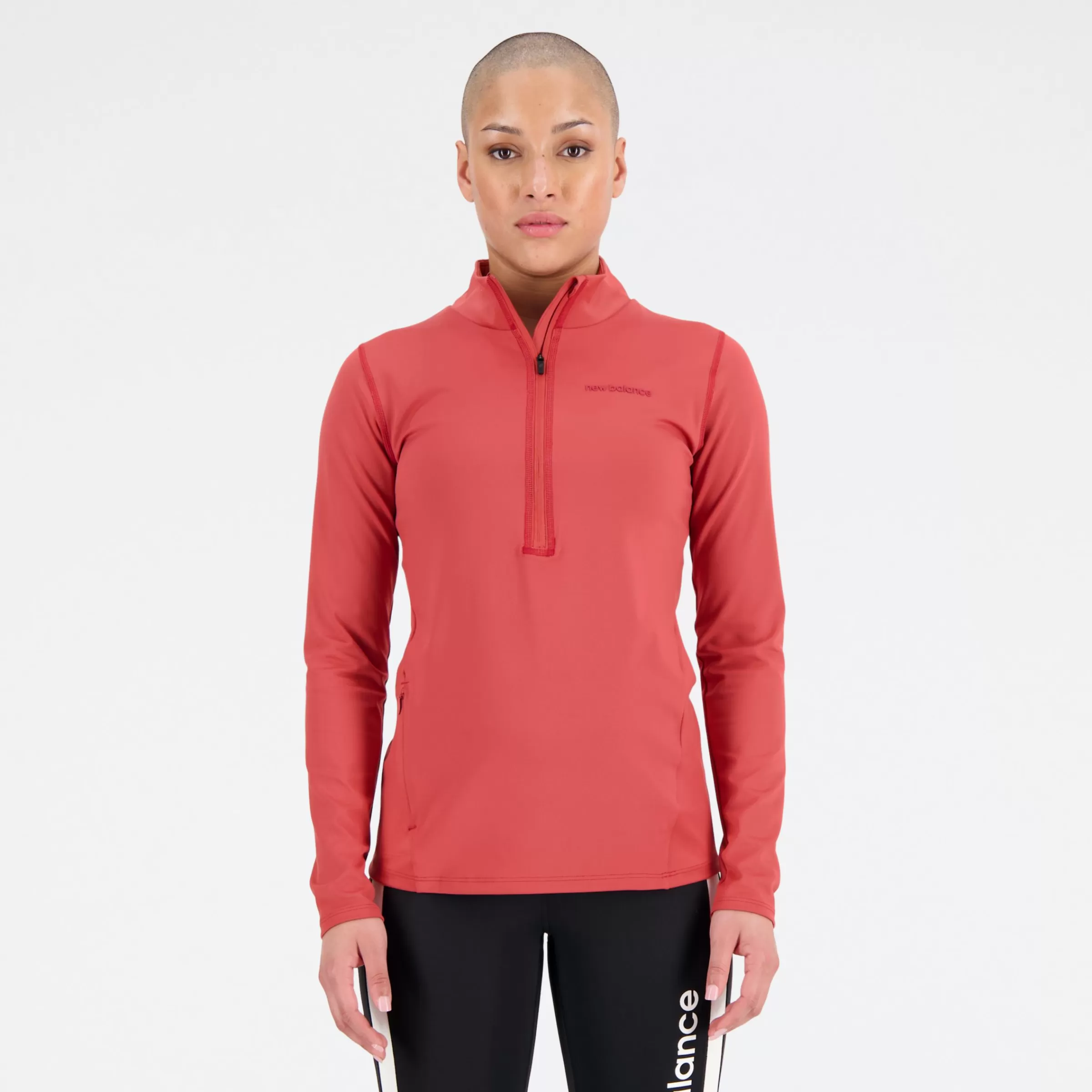 WOMEN New Balance Hoodies & Sweatshirts | Women'sAchiever Shape Shield 1/2 Zip