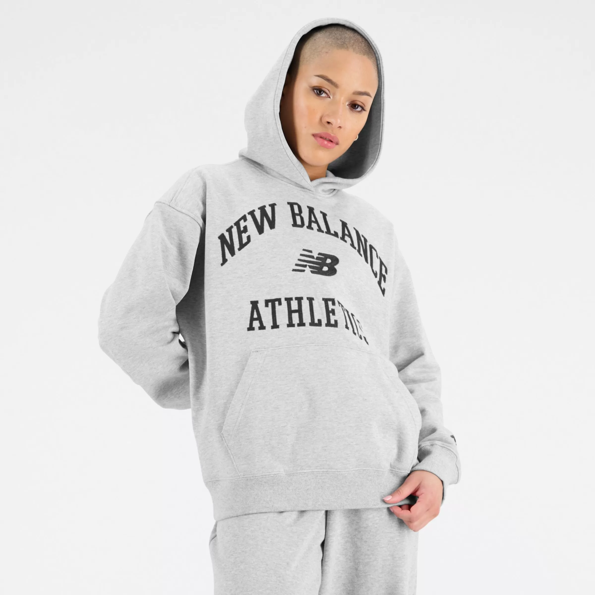 WOMEN New Balance Volleyball | Women'sAthletics Varsity Oversized Fleece Hoodie