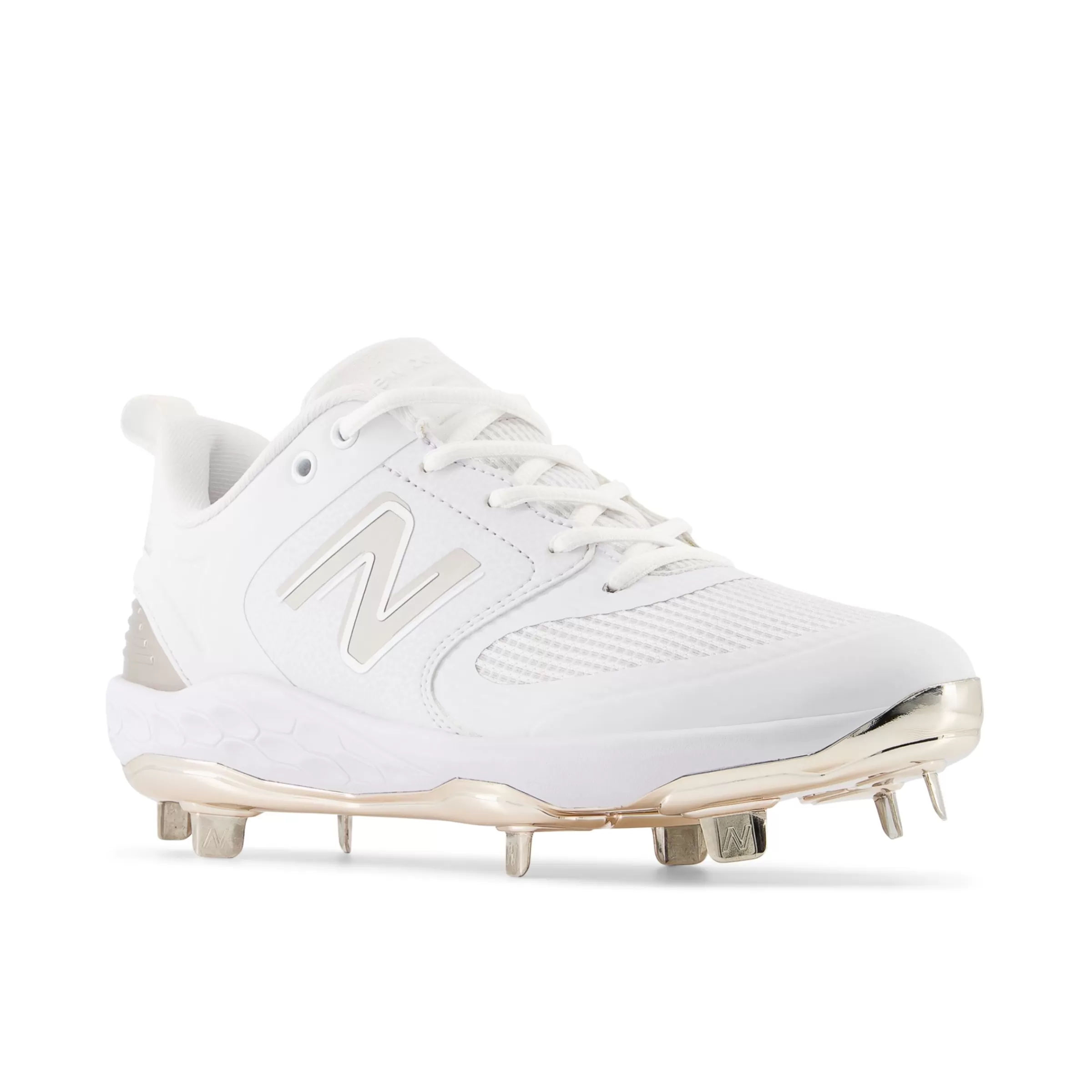 WOMEN New Balance Softball | Women'sFresh Foam X Velo v3 Champagne Metallic