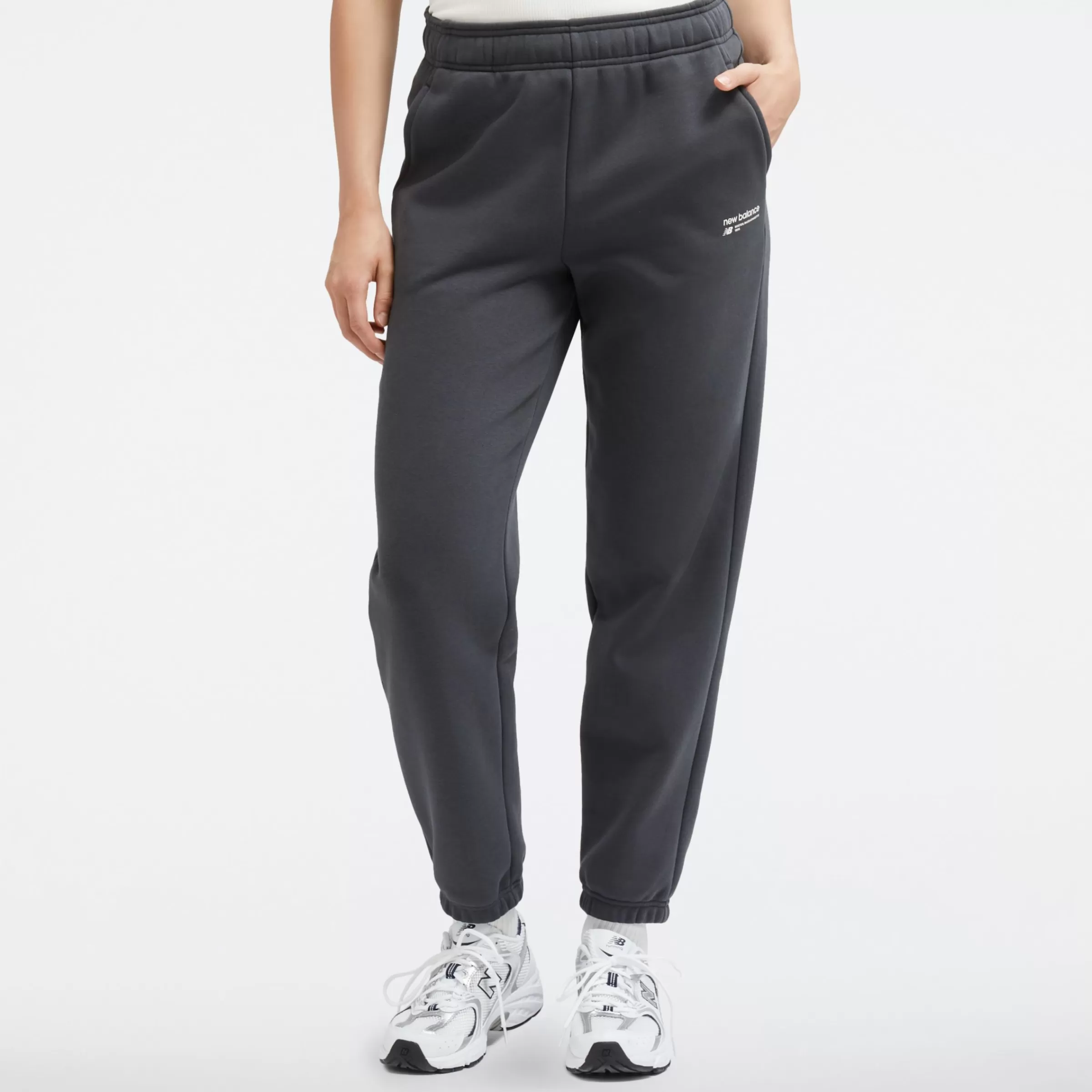 WOMEN New Balance Clothing | Women'sLinear Heritage Brushed Back Fleece Sweatpant