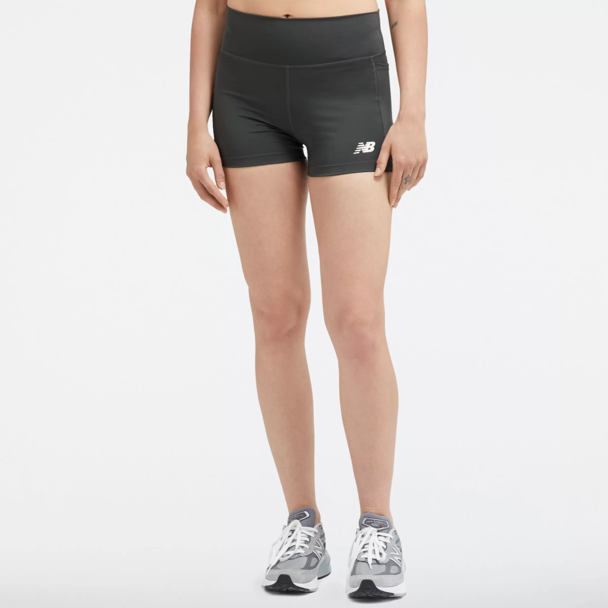 WOMEN New Balance Clothing | Women'sLinear Heritage Fitted Short