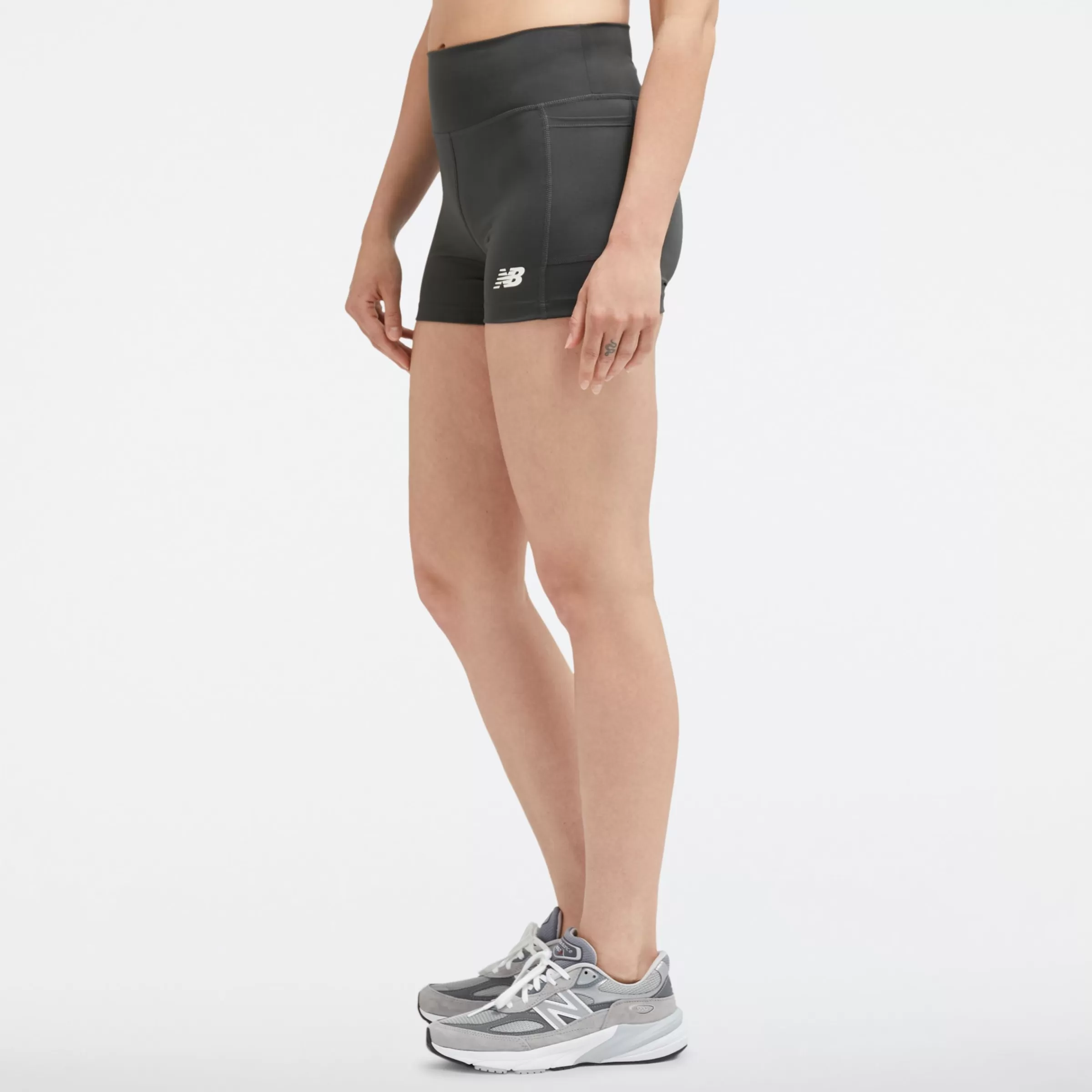 WOMEN New Balance Clothing | Women'sLinear Heritage Fitted Short