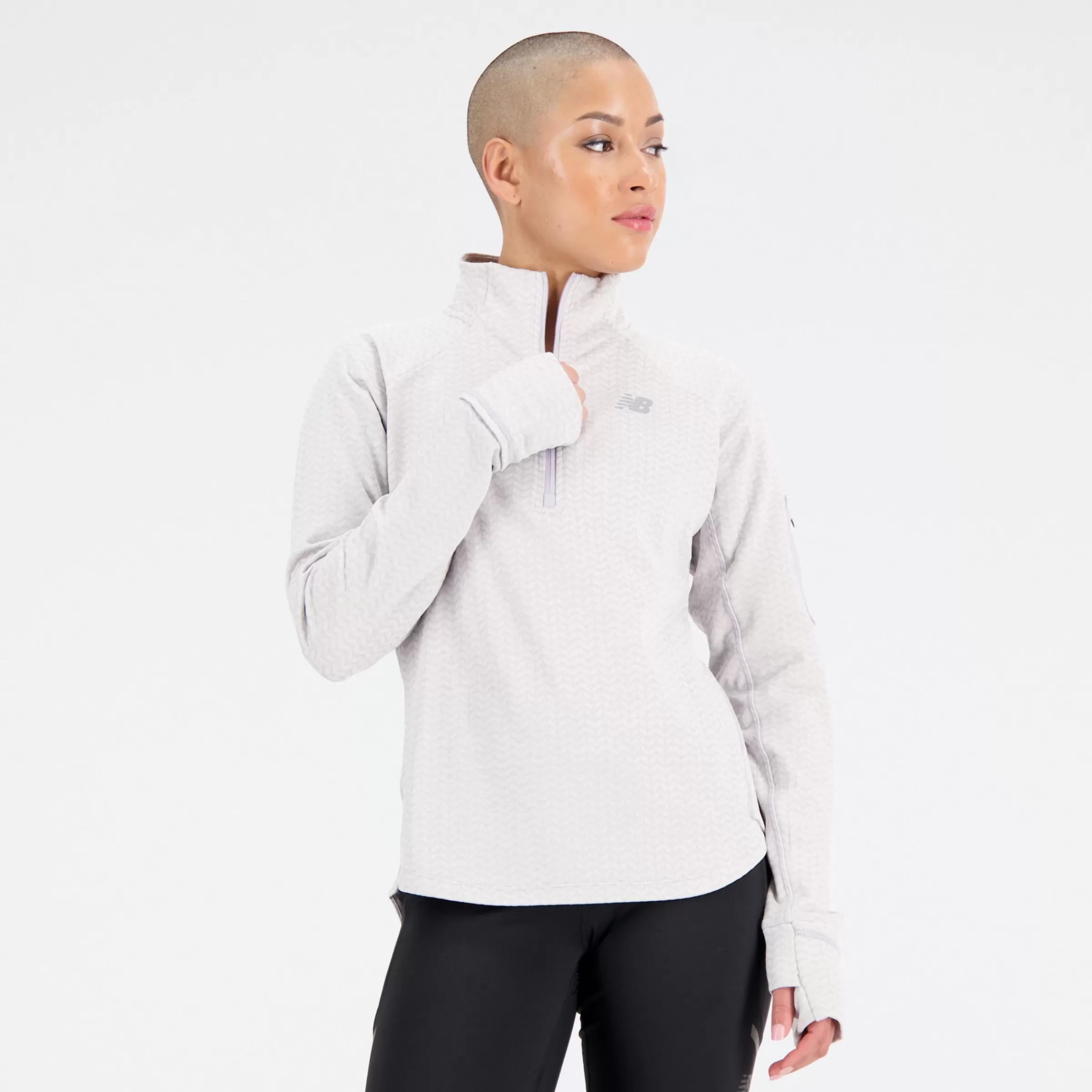 WOMEN New Balance Clothing | Women'sNB Heat Grid Half Zip