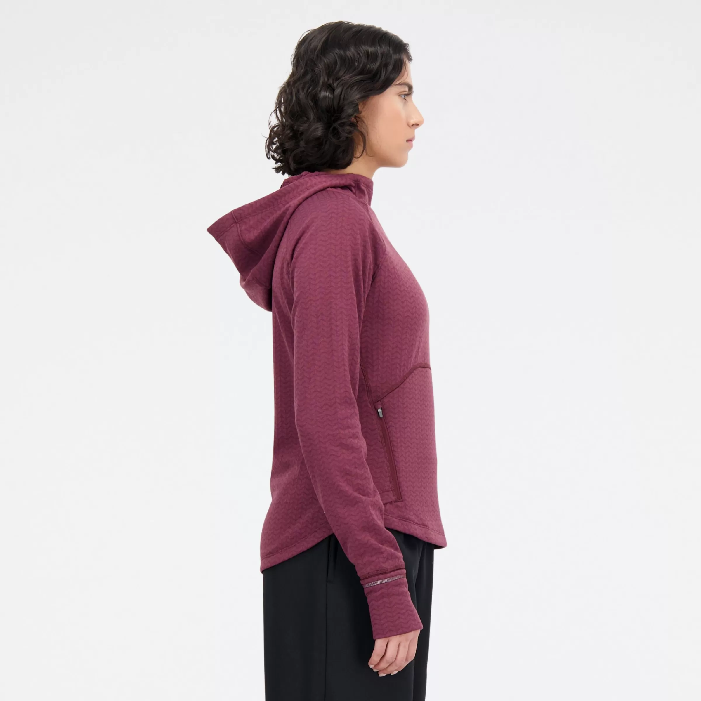 WOMEN New Balance Clothing | Women'sNB Heat Grid Hoodie Pullover