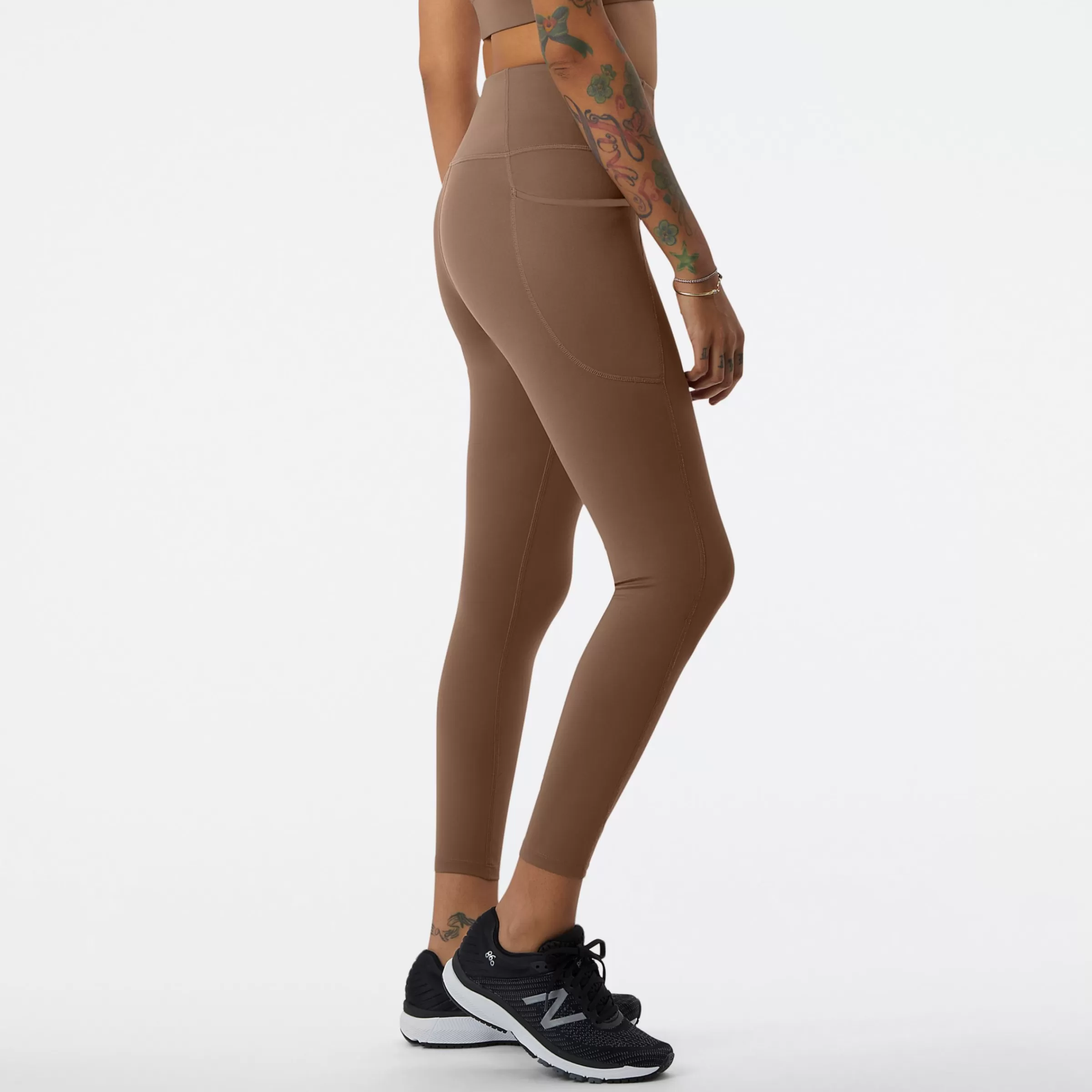 WOMEN New Balance Clothing | Women'sShape Shield 7/8 High Rise Pocket Tight