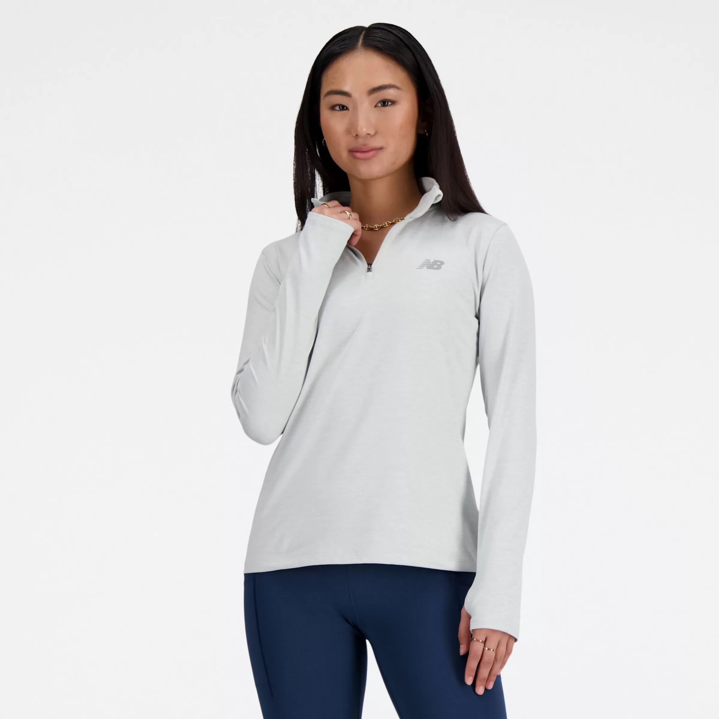 WOMEN New Balance Clothing | Women'sSport Essentials Space Dye Quarter Zip